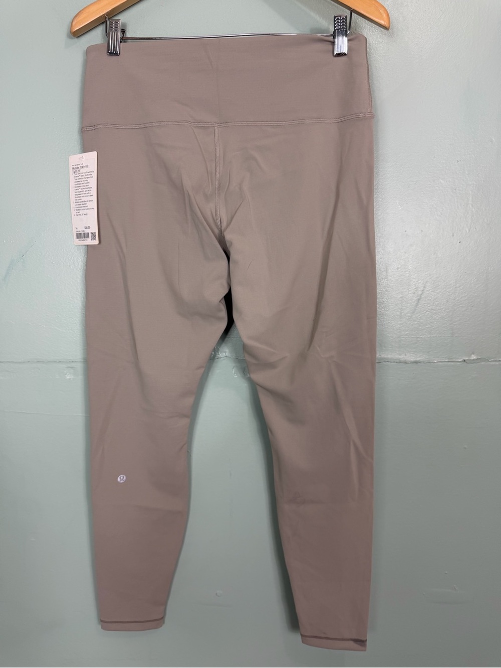 Lululemon Wunder Train HR Tight 28” Gray Women sz 14 - Picture 2 of 3